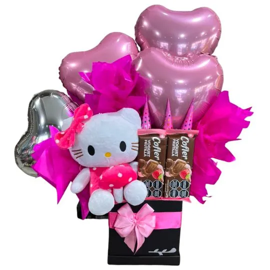 Box hello kitty rosa
